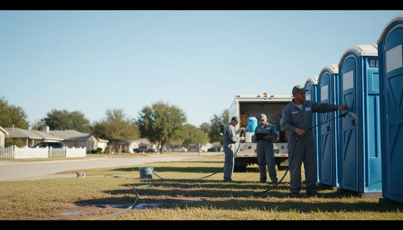 Long-Term Portable Toilet Rental in Clemson, SC near me